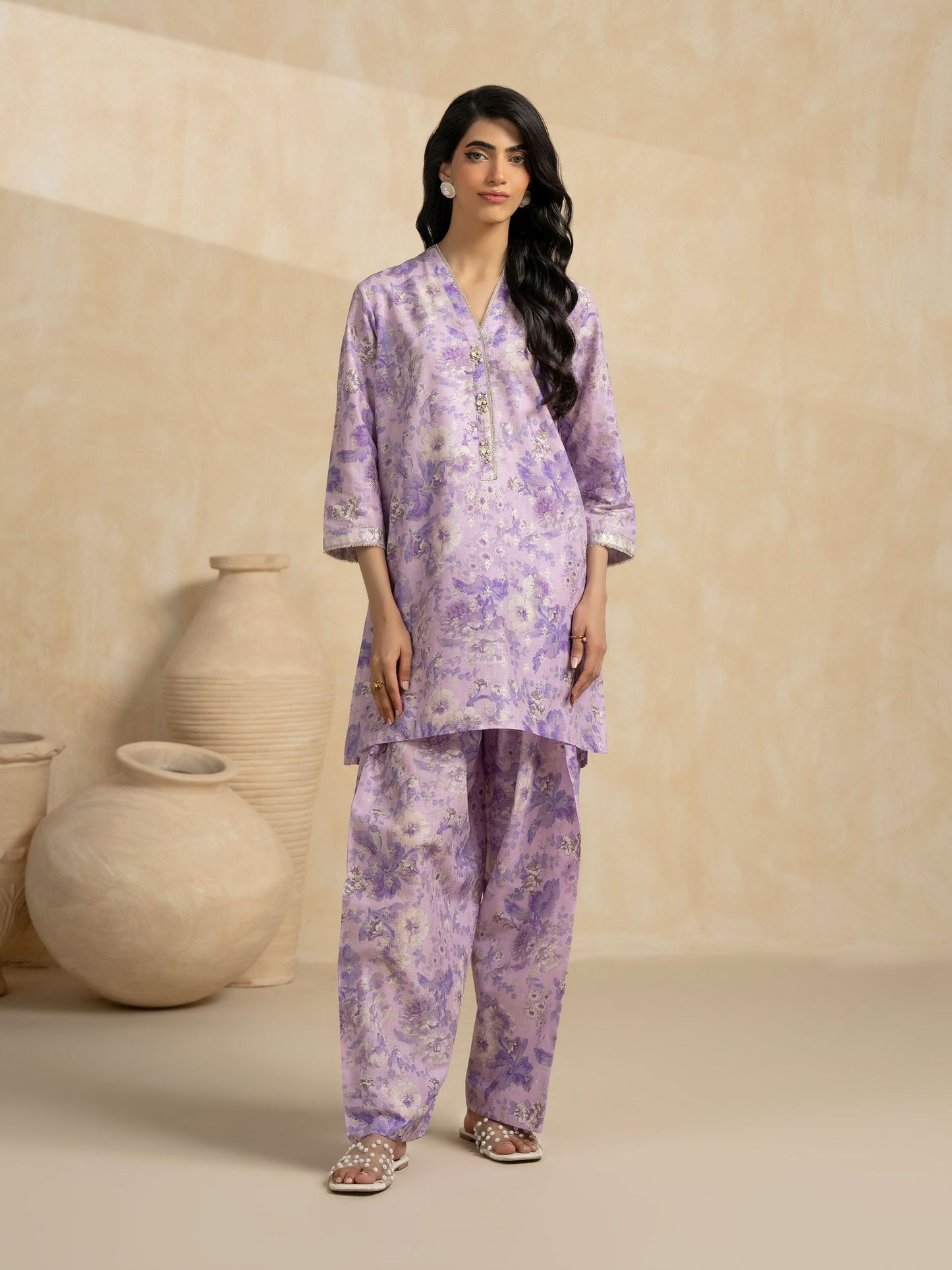 2 Piece Lawn Suit-Embroidered (Pret)