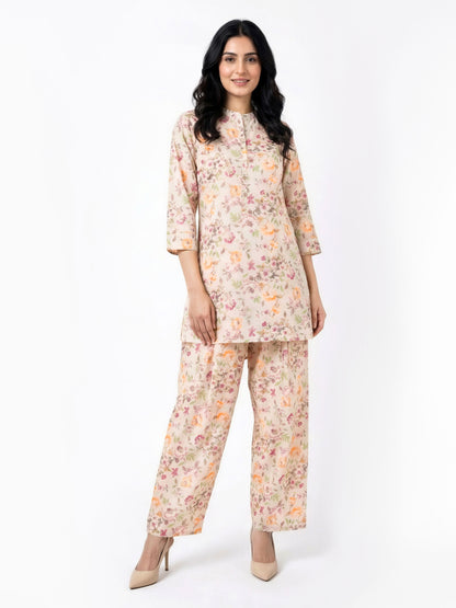 2 Piece Cambric Suit (Pret)