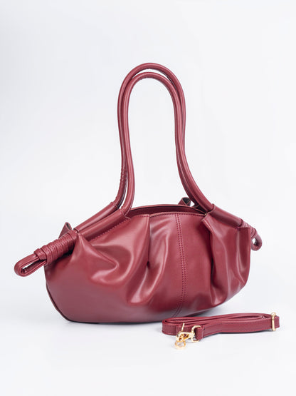 Ruched Handbag