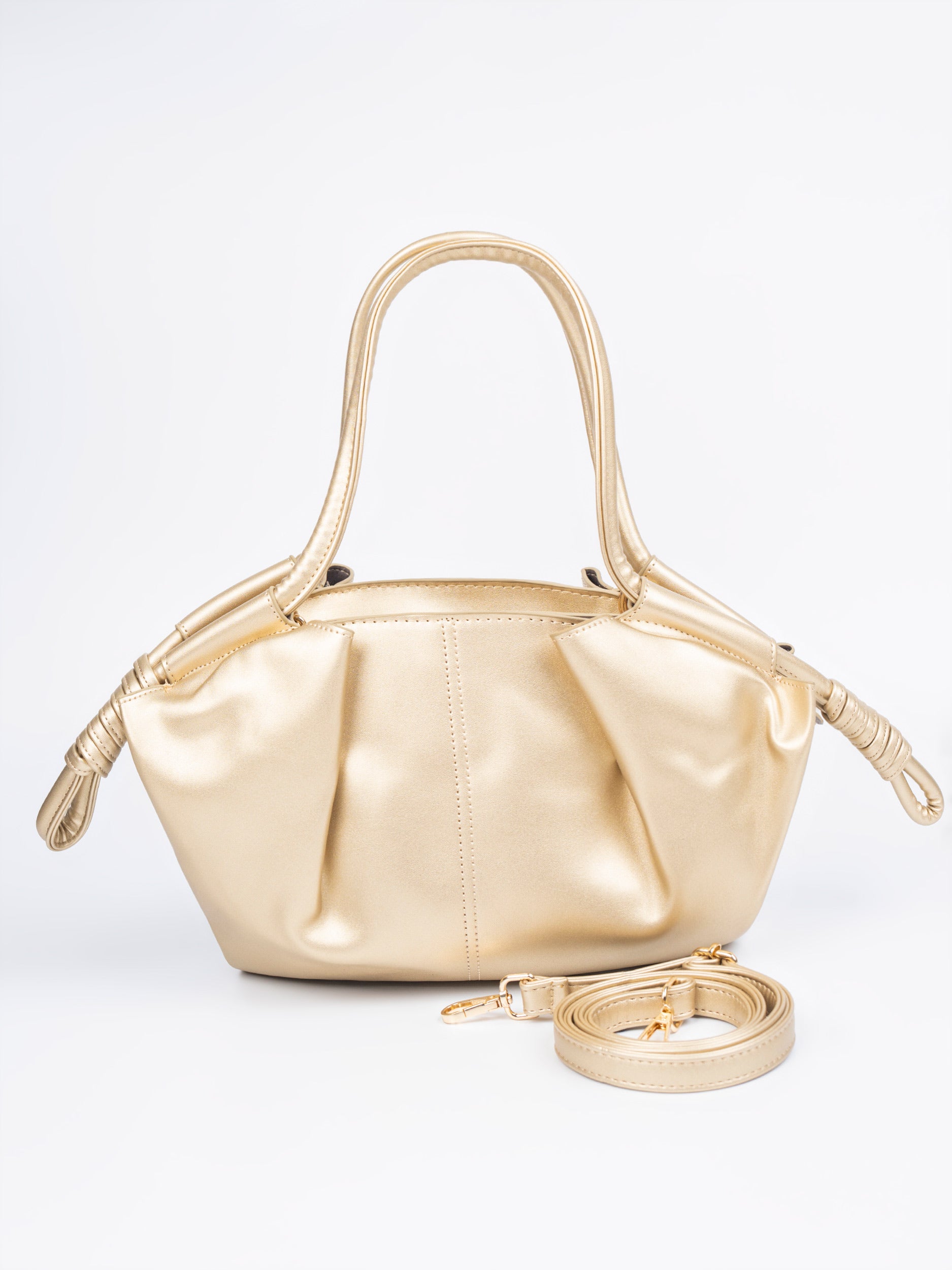 Ruched Handbag