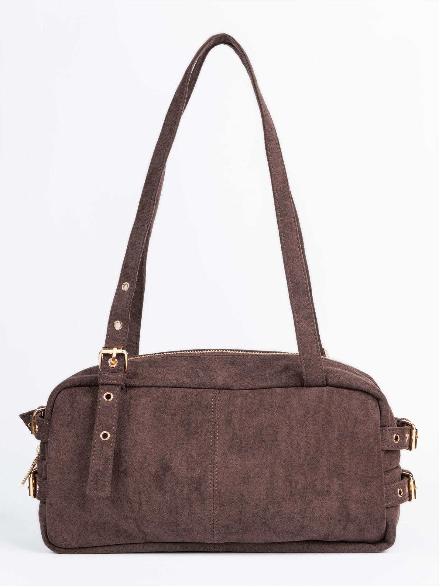 Suede Handbag