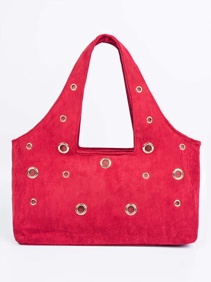 Eyelet Handbag