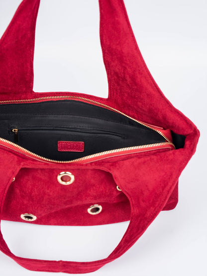 Eyelet Handbag