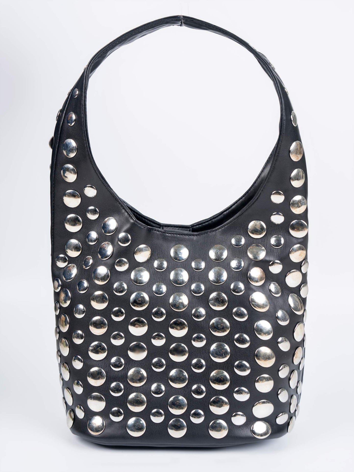 Studded Hobo Bag