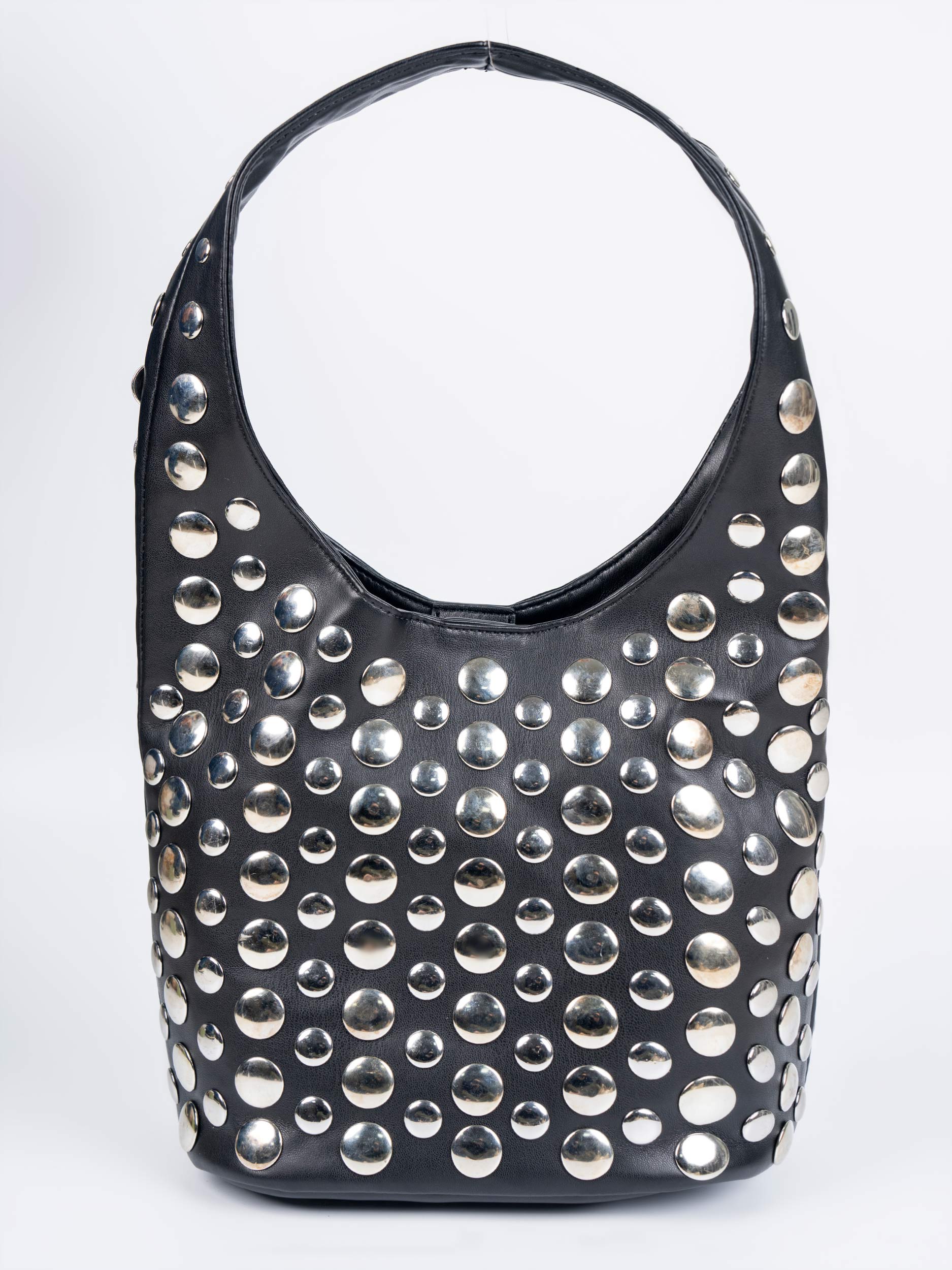 Studded Hobo Bag