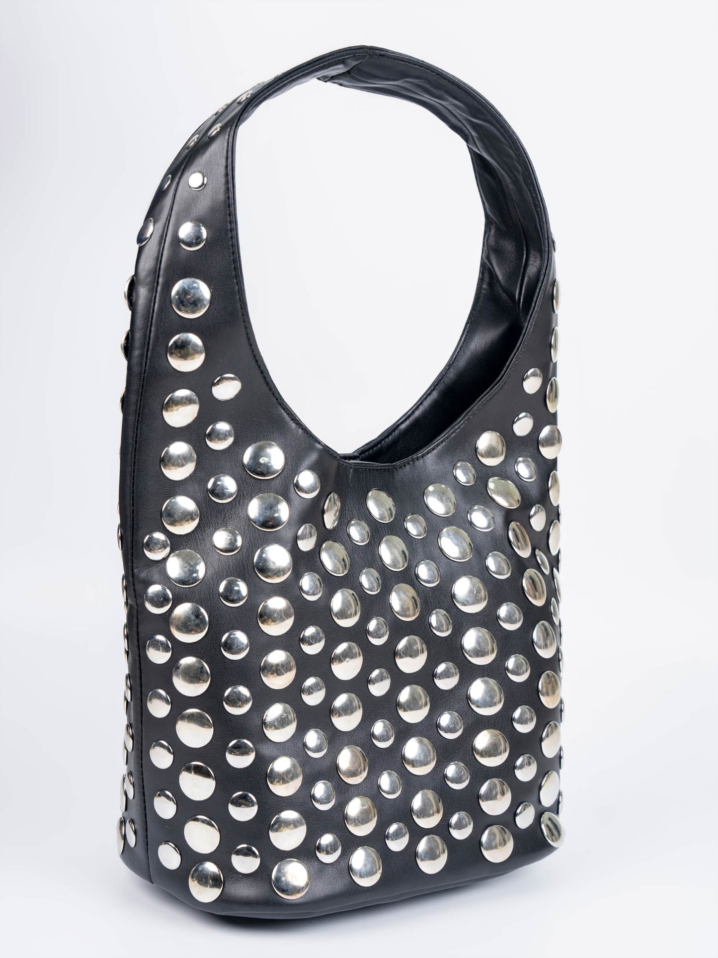 Studded Hobo Bag