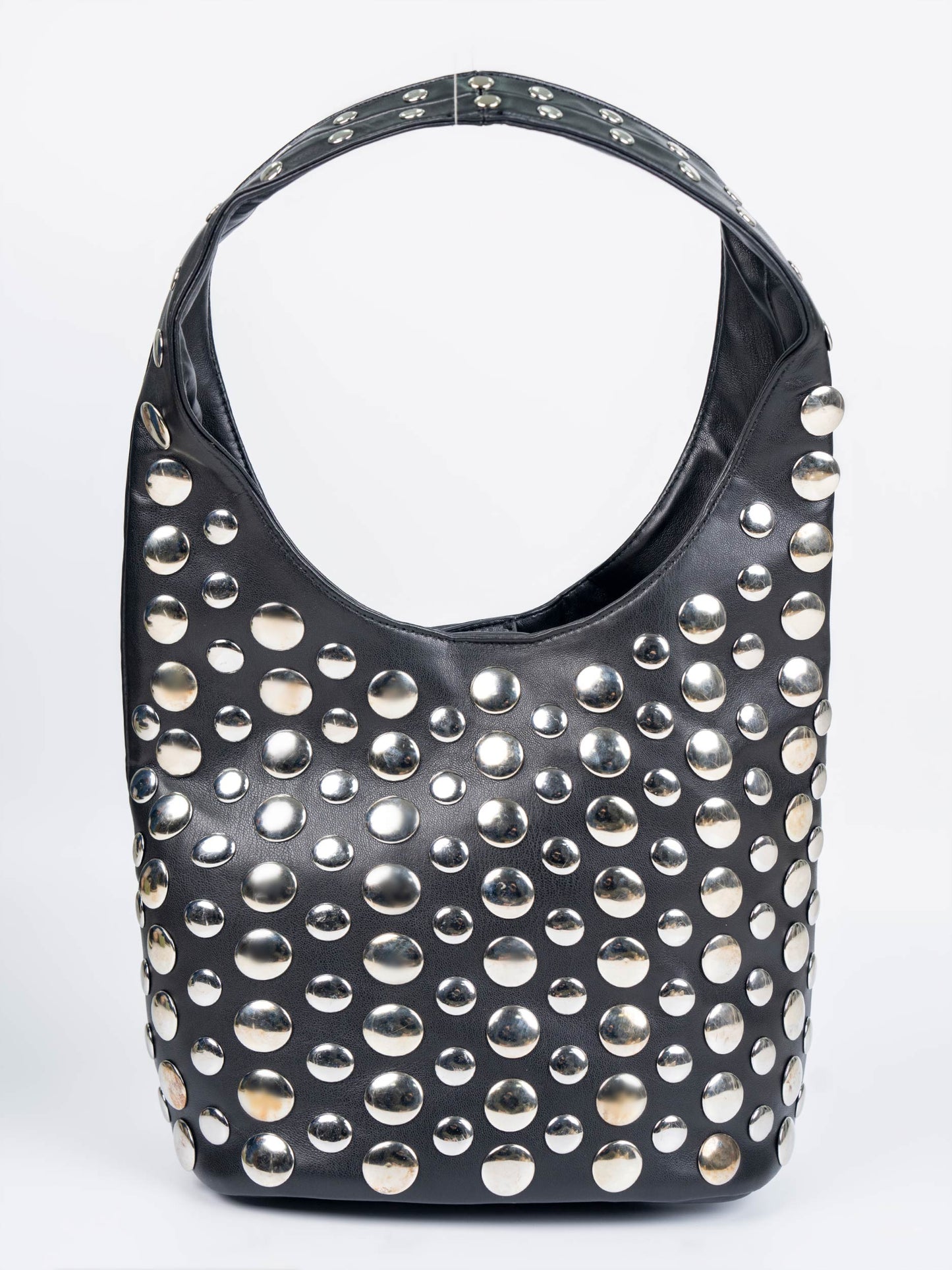 Studded Hobo Bag
