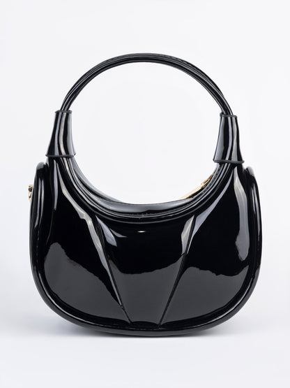 Glossy Hobo Bag