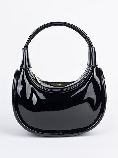 Glossy Hobo Bag