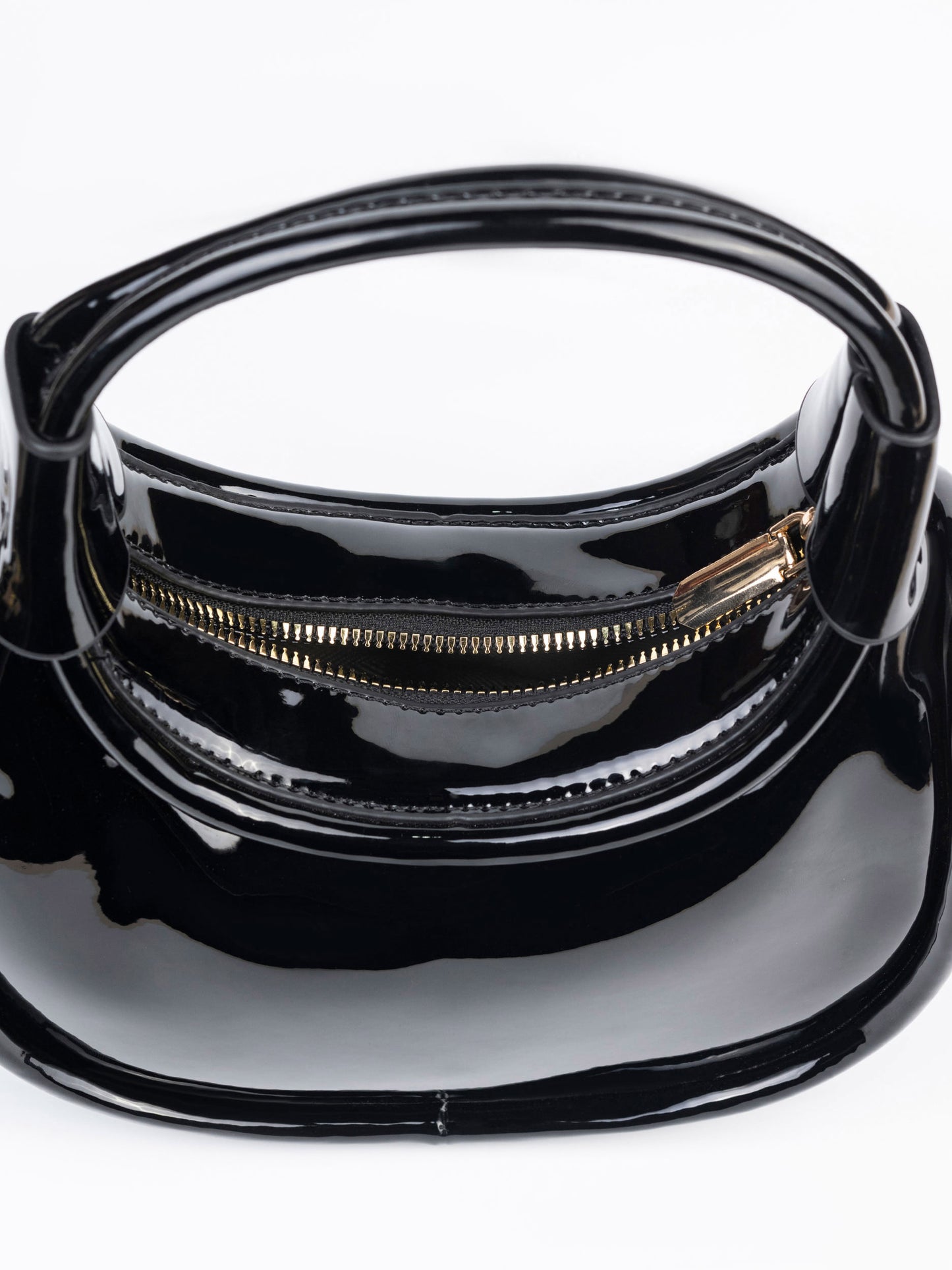 Glossy Hobo Bag