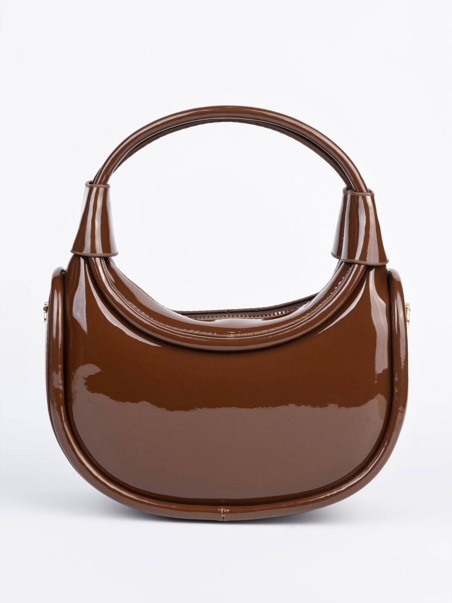 Glossy Hobo Bag