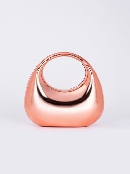 Crescent Acrylic Clutch