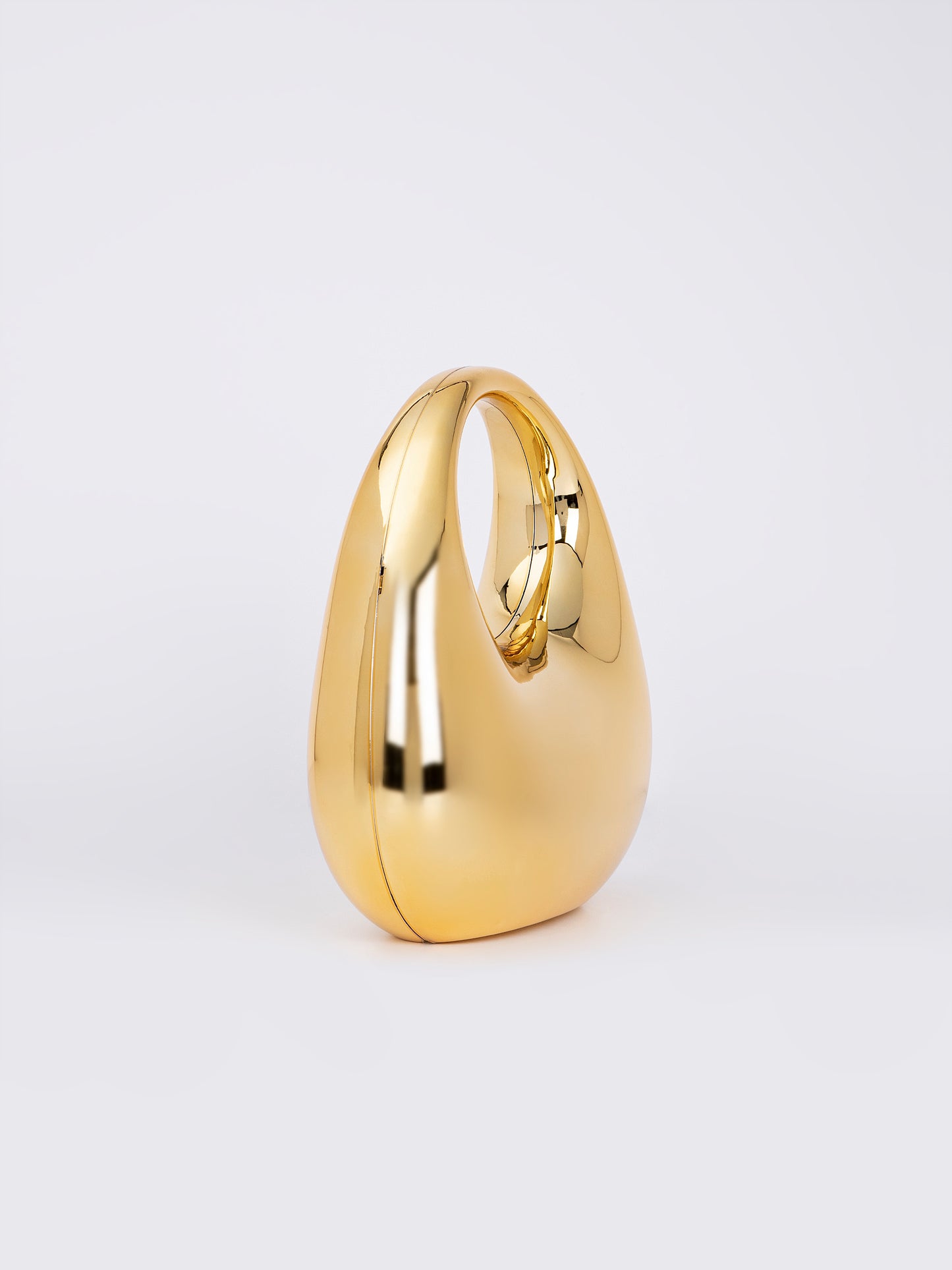Crescent Acrylic Clutch