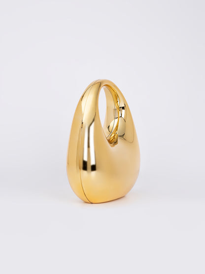 Crescent Acrylic Clutch