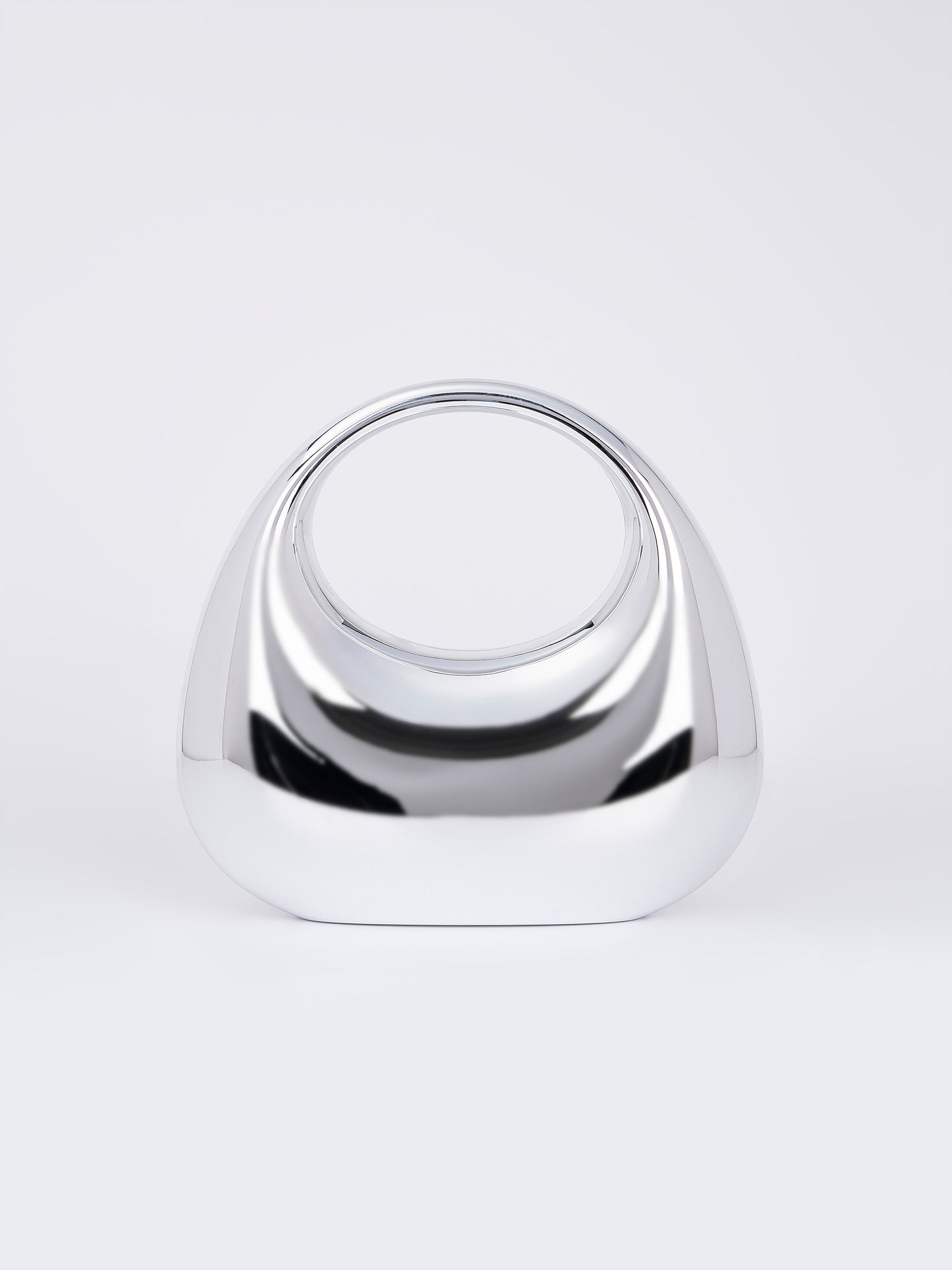 Crescent Acrylic Clutch