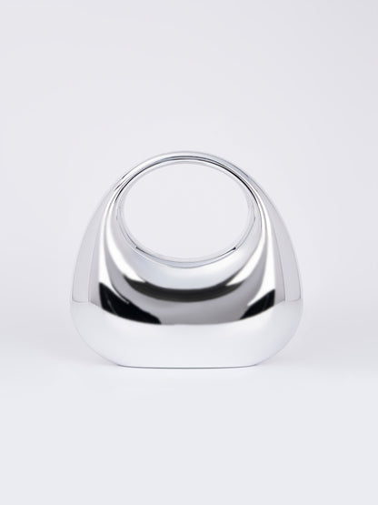 Crescent Acrylic Clutch