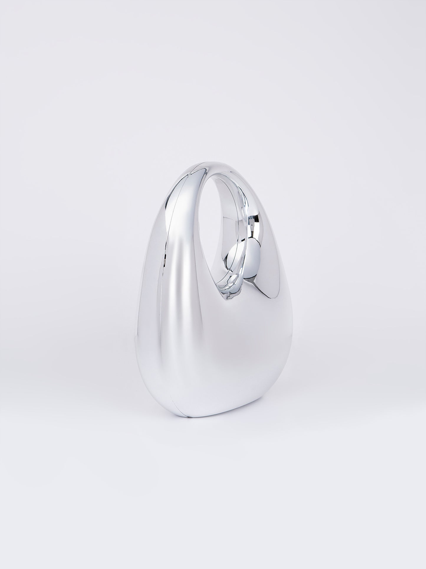 Crescent Acrylic Clutch