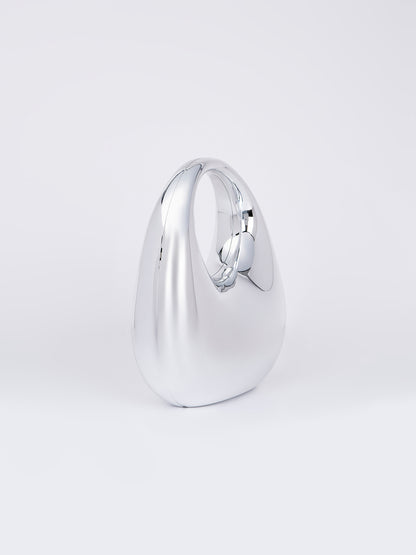Crescent Acrylic Clutch