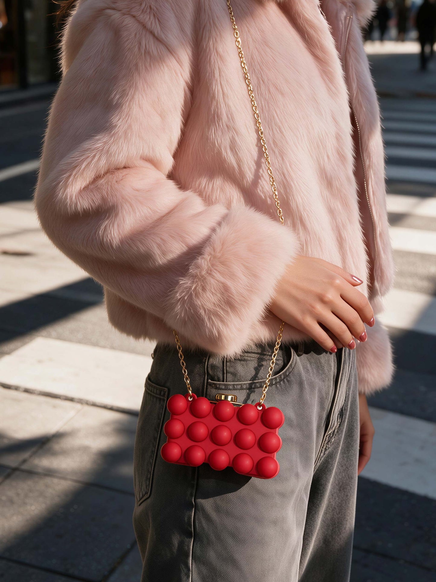 Bubble Mini Clutch