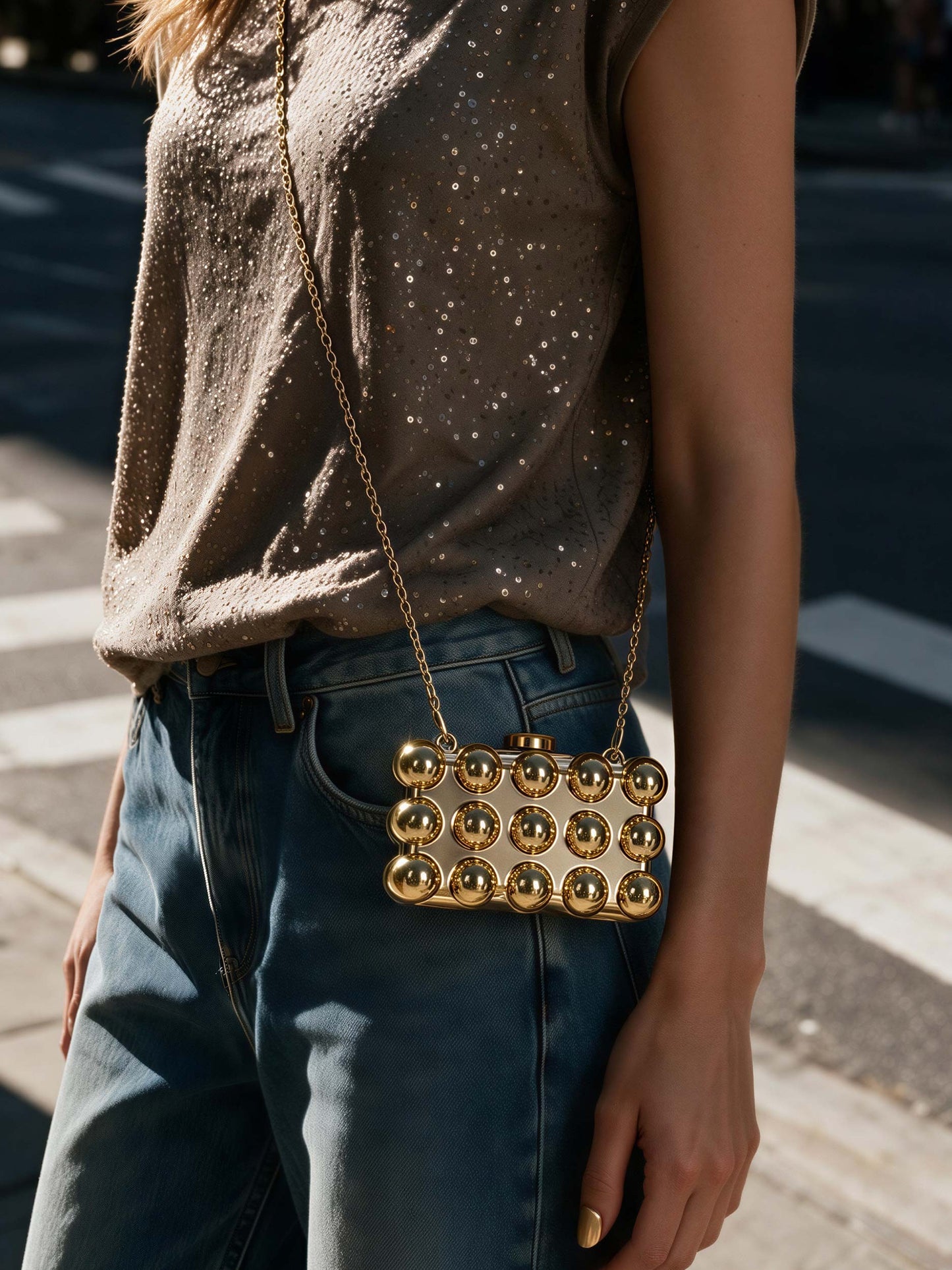 Bubble Mini Clutch