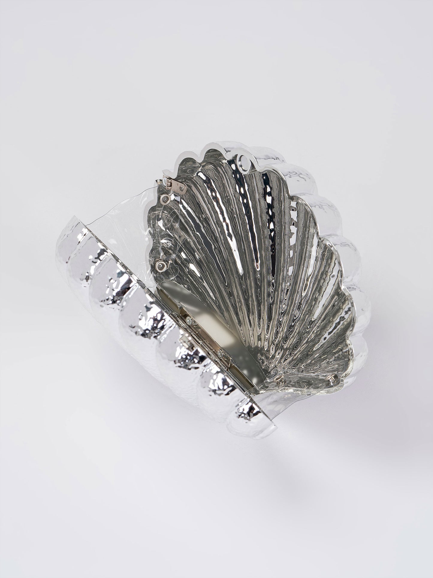 Shell Acrylic Clutch