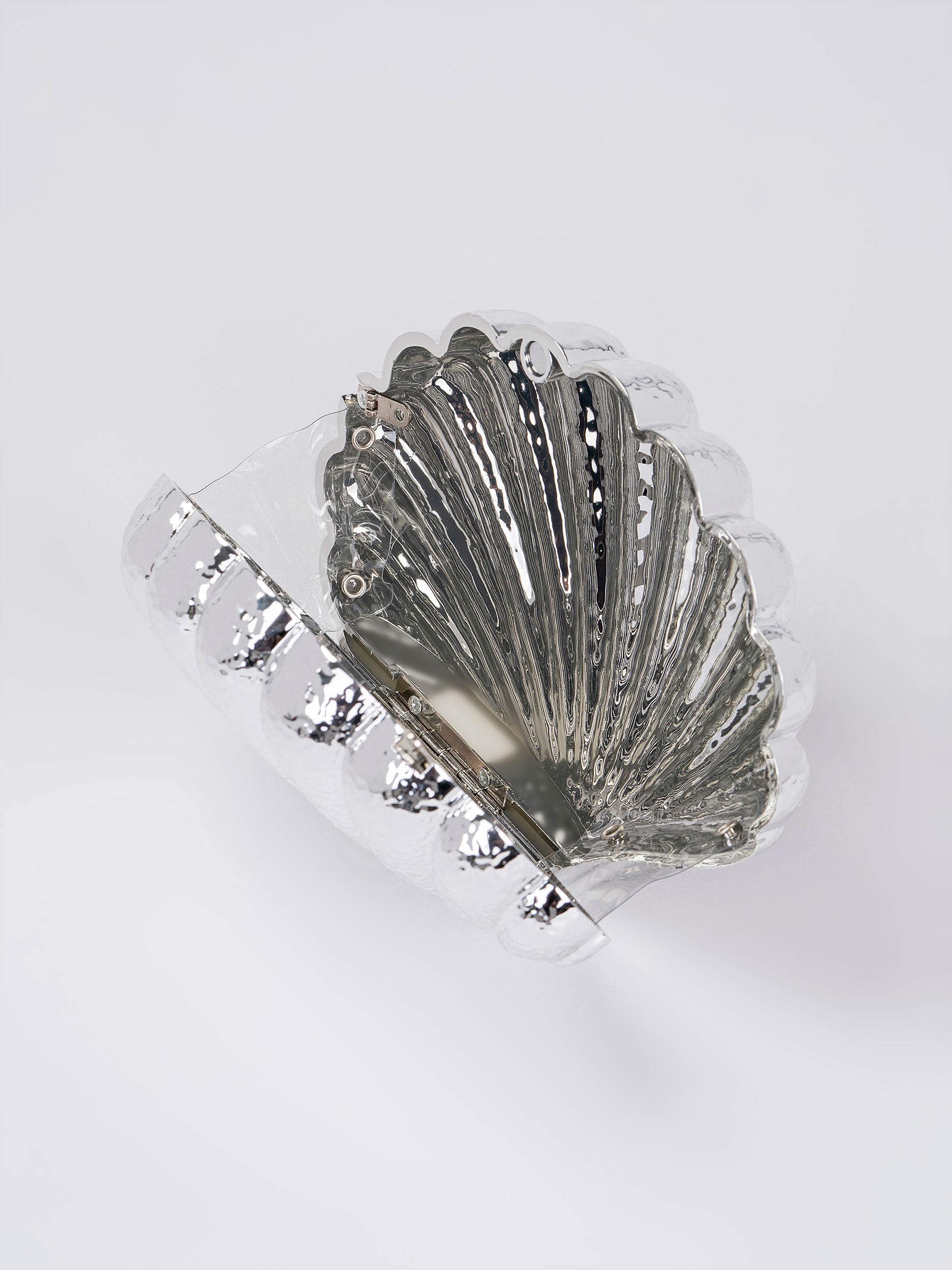 Shell Acrylic Clutch