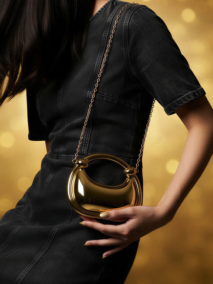 Crescent Mini Clutch