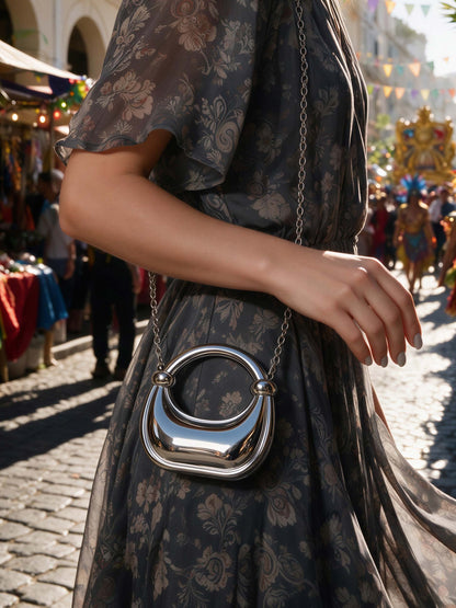 Crescent Mini Clutch