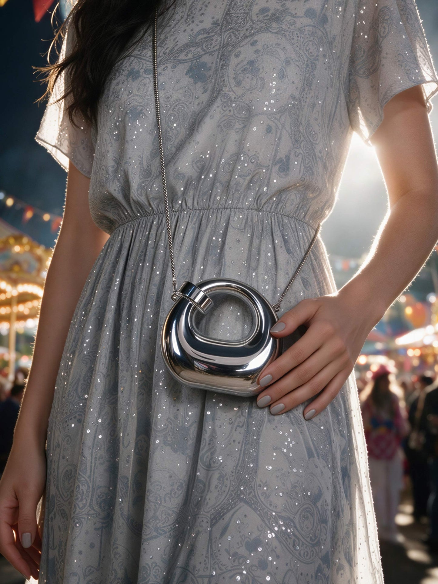 Crescent Mini Clutch