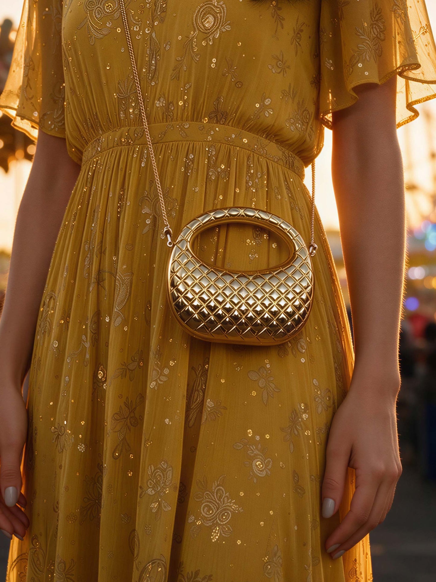 Crescent Mini Clutch