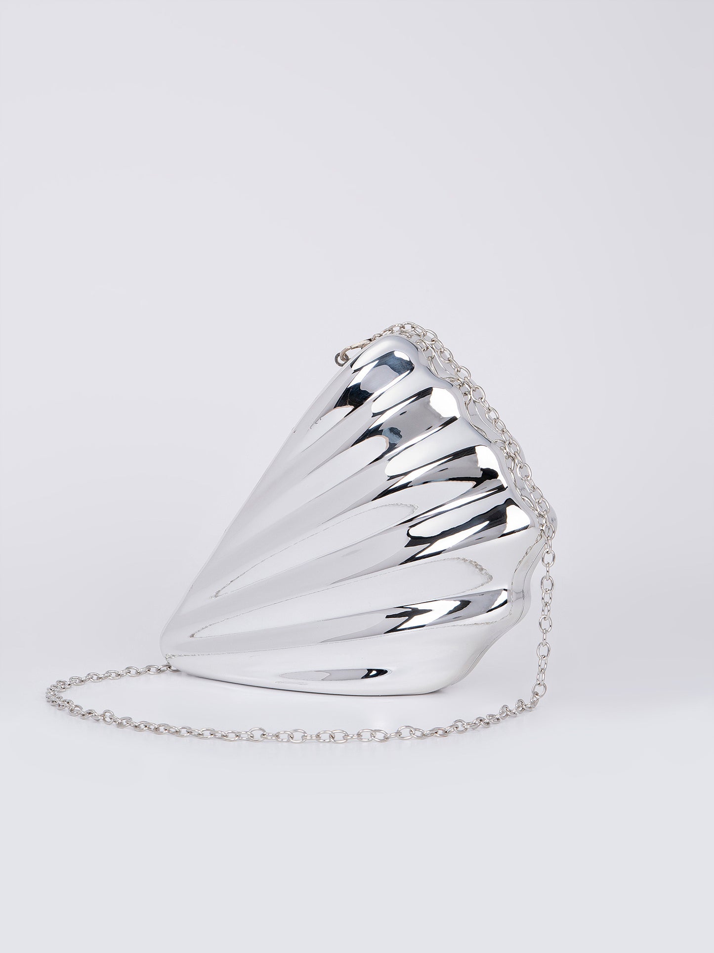 Shell Acrylic Clutch