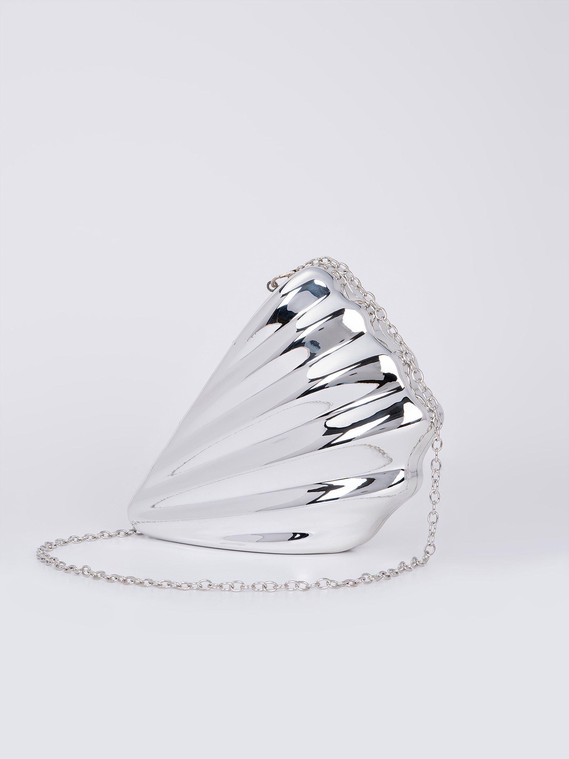 Shell Acrylic Clutch