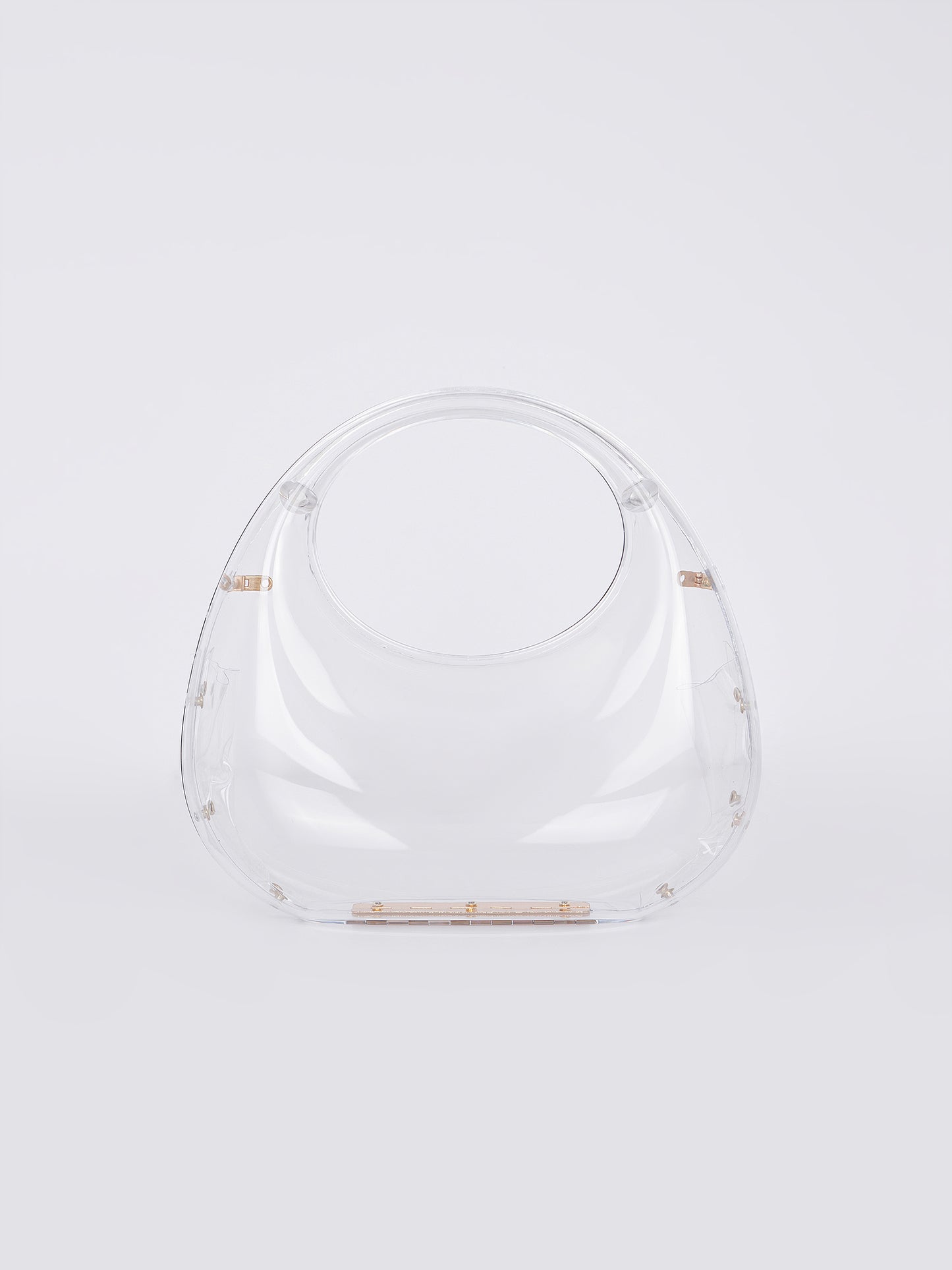 Crescent Acrylic Clutch