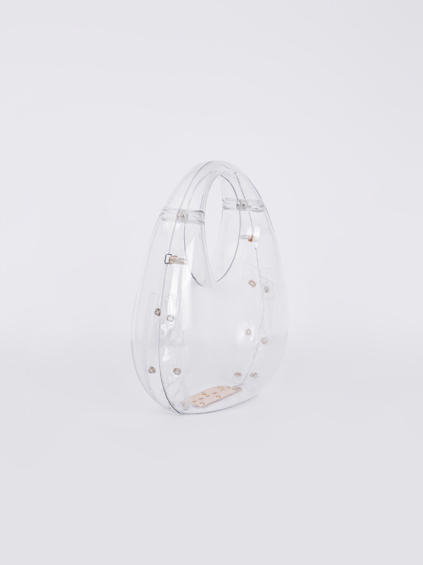 Crescent Acrylic Clutch