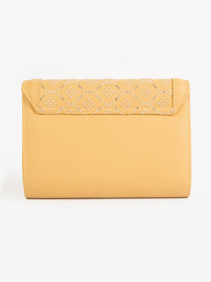 Sequin Embroidered Clutch