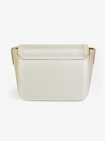 Criss Cross Patterned Handbag