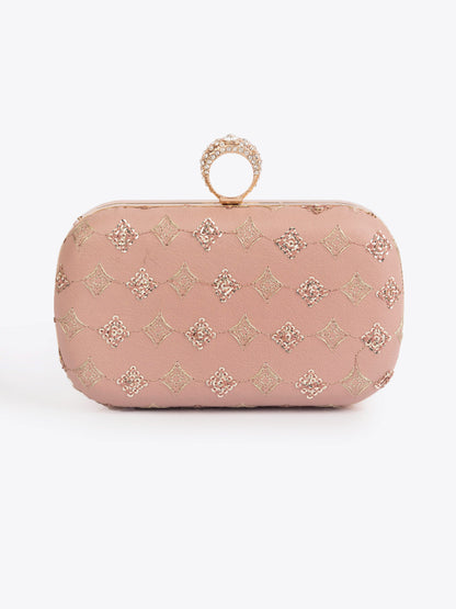 Sequin Embellished Clutch