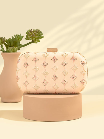 Sequin Embellished Clutch