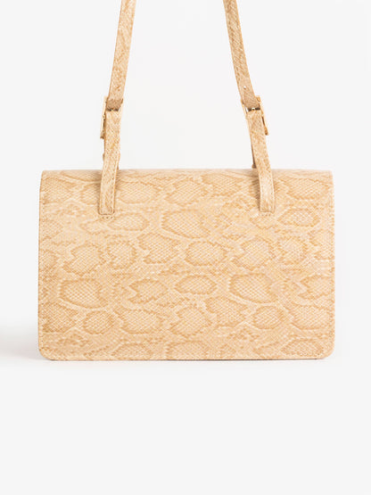 Snake Print Handbag