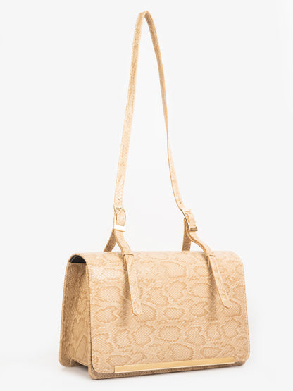 Snake Print Handbag