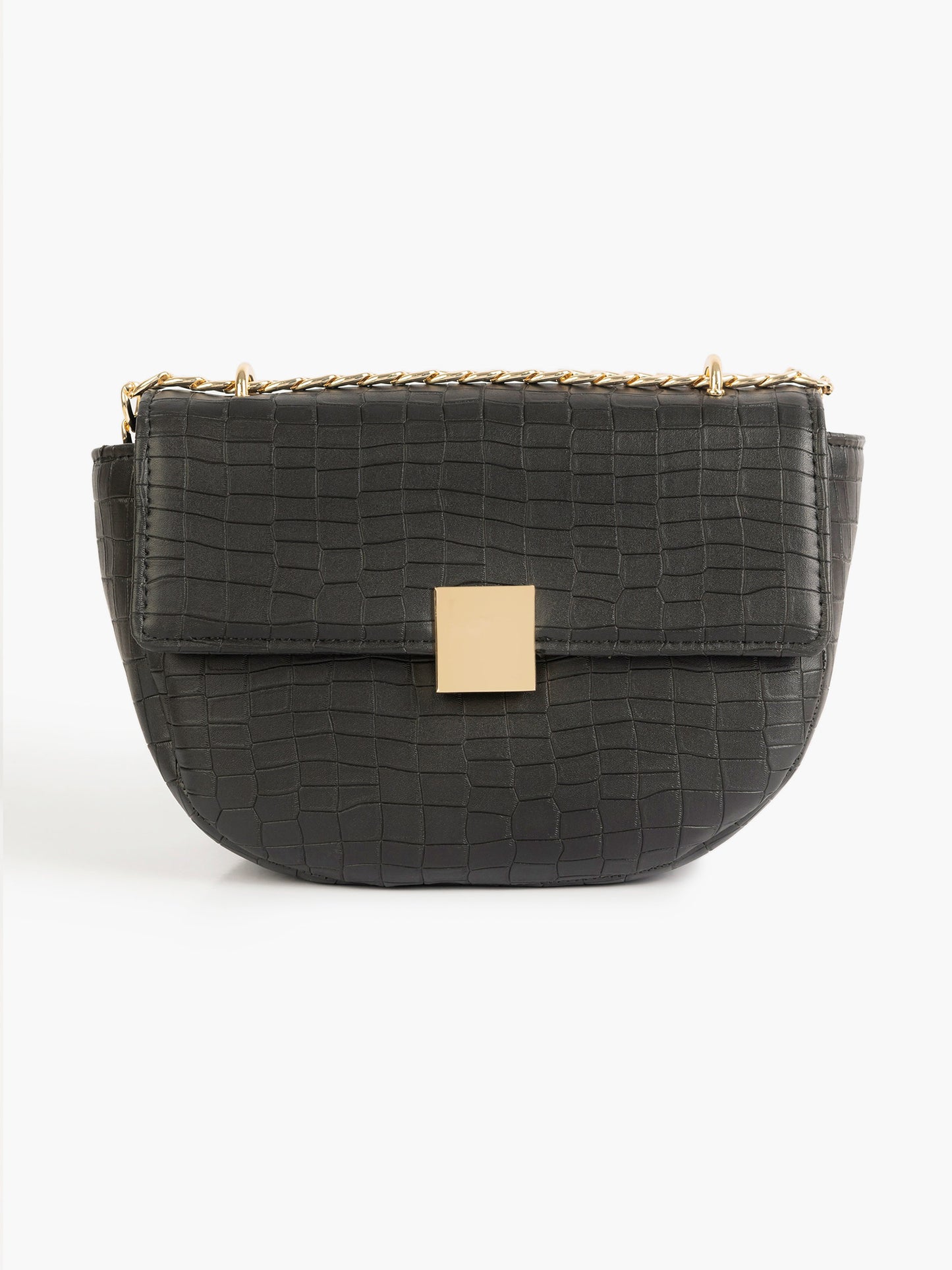 Snake Textured Handbag