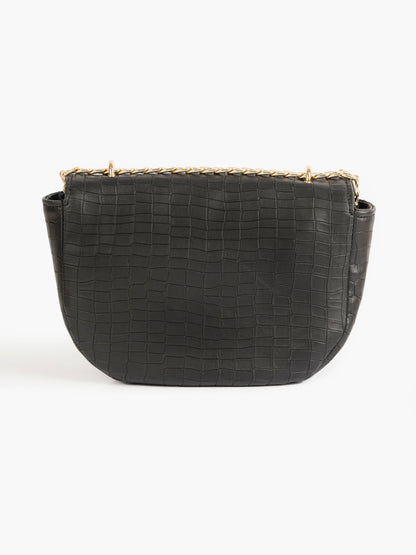 Snake Textured Handbag