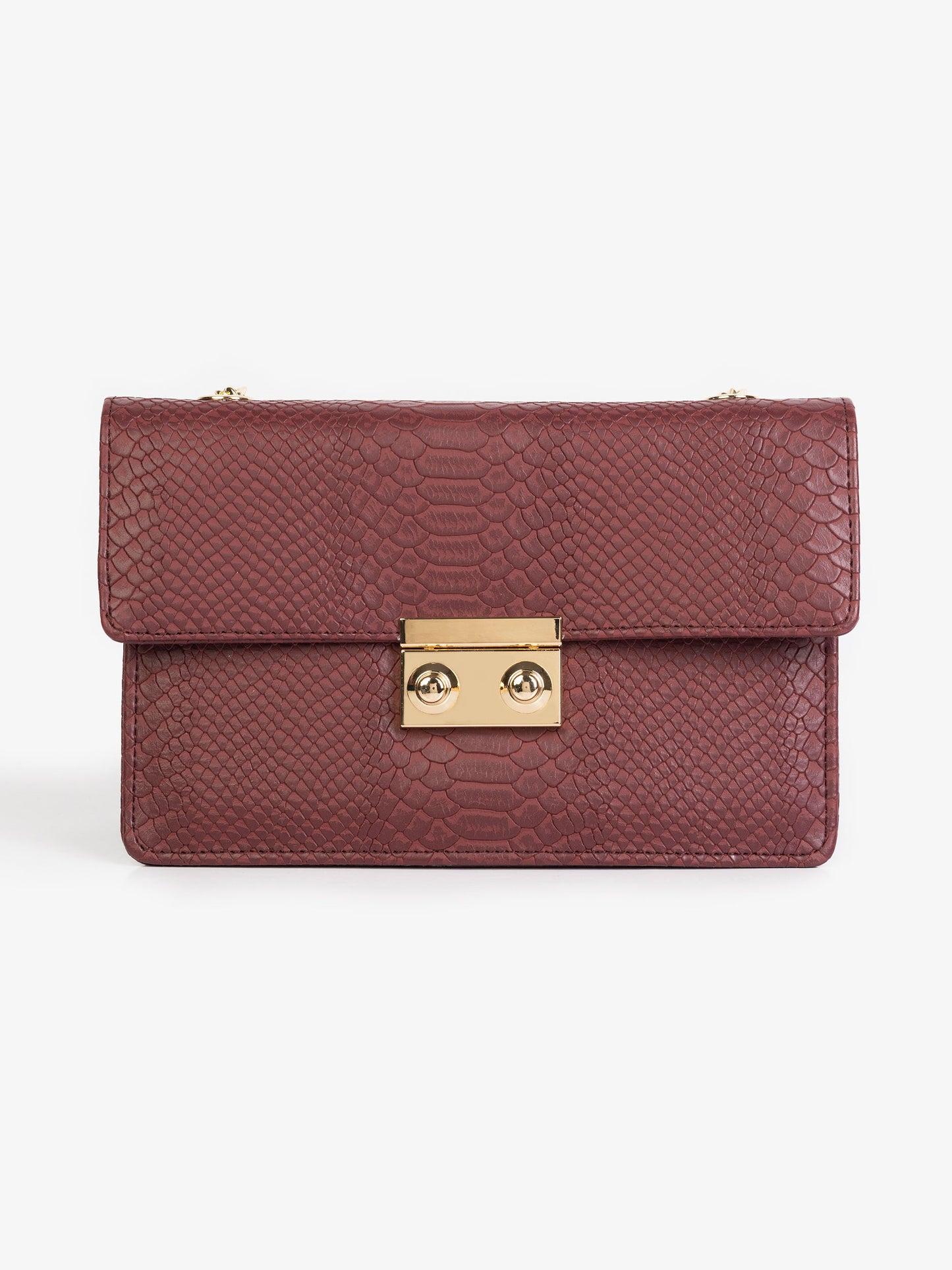 Snakeskin Texture Handbag