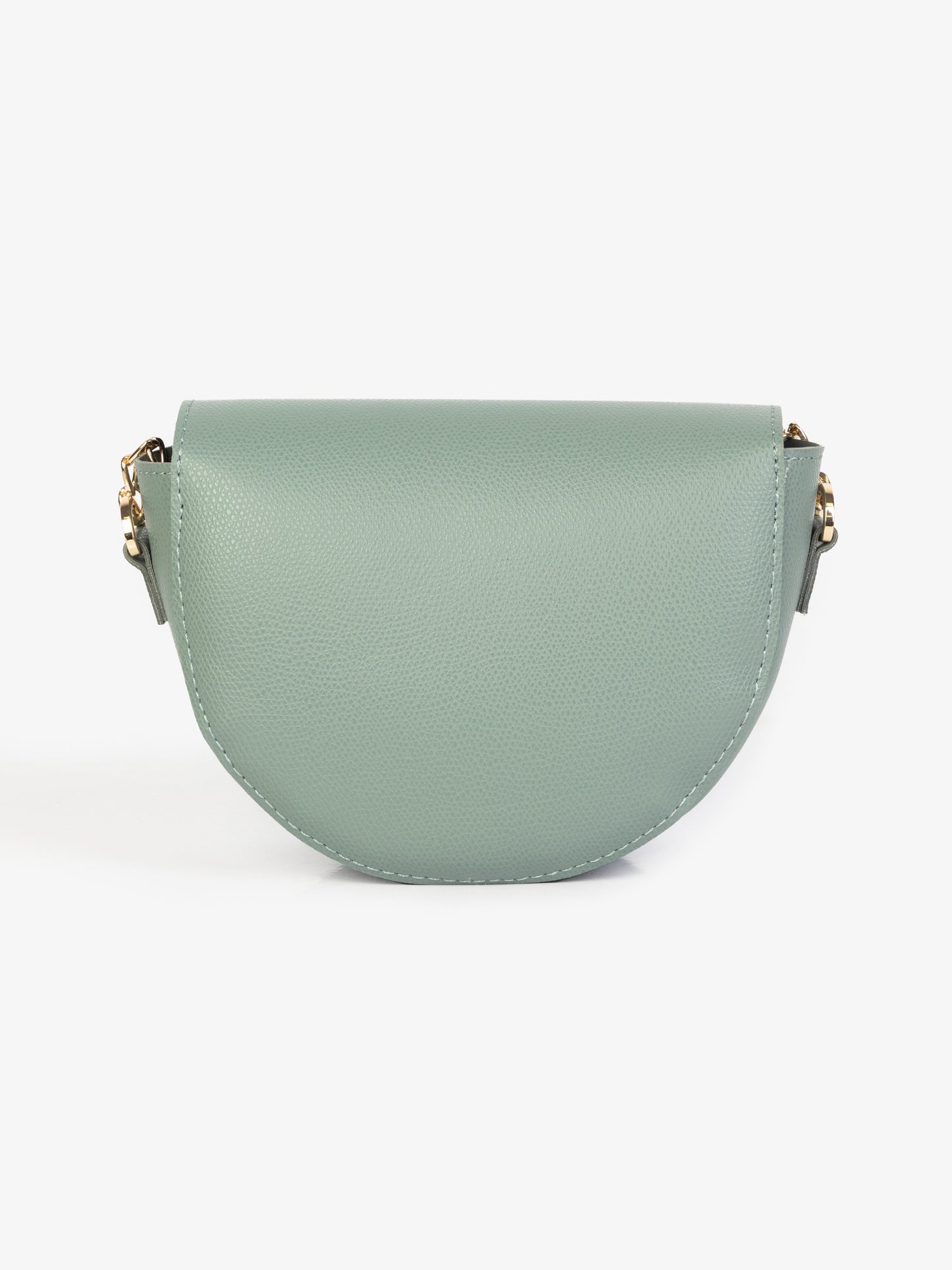 Curved flap bag