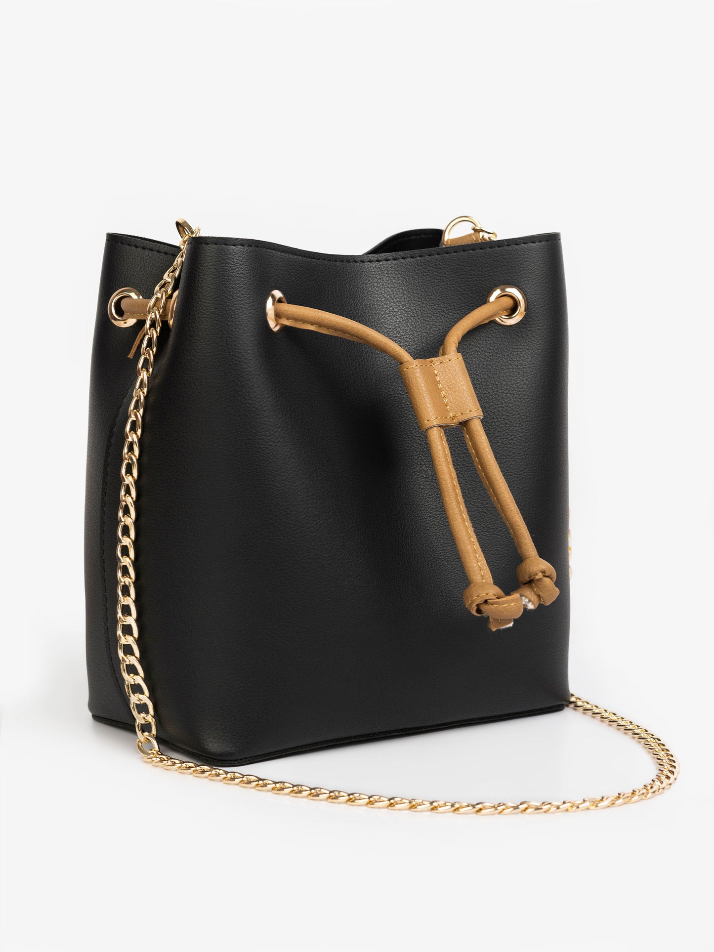 Drawstring Bucket Handbag