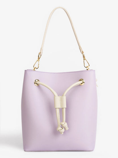 Drawstring Bucket Handbag