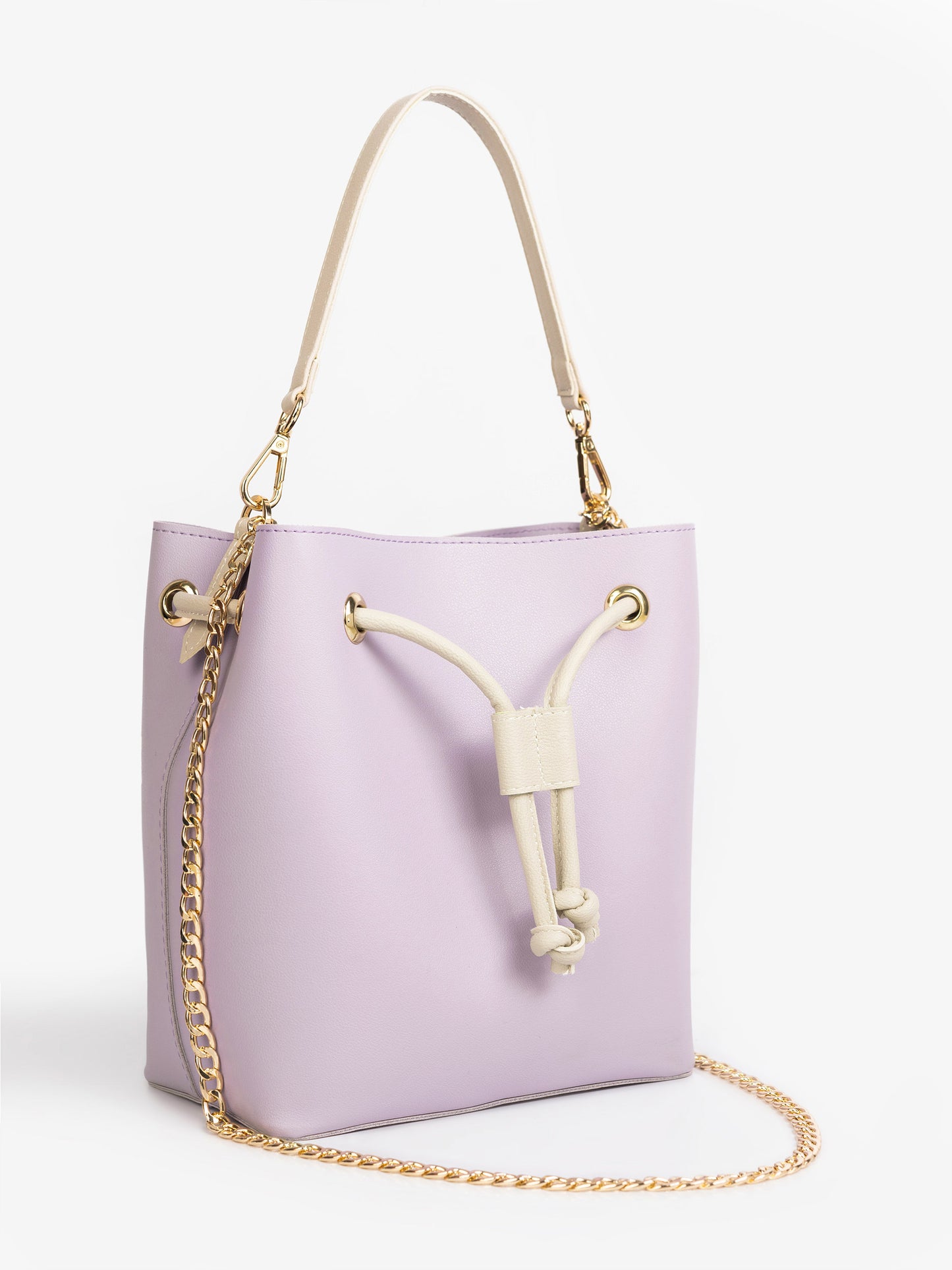 Drawstring Bucket Handbag