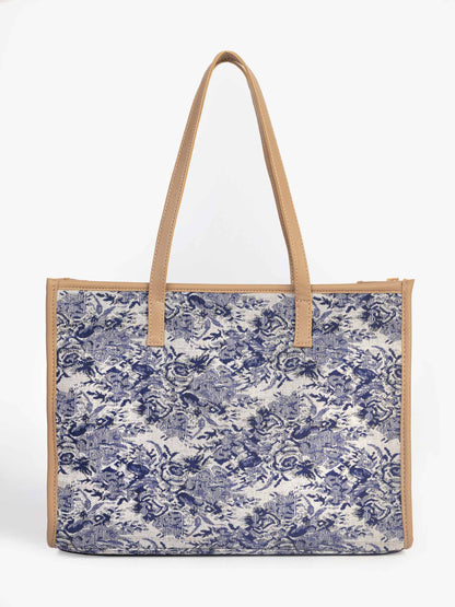 Floral Pattern Tote Bag