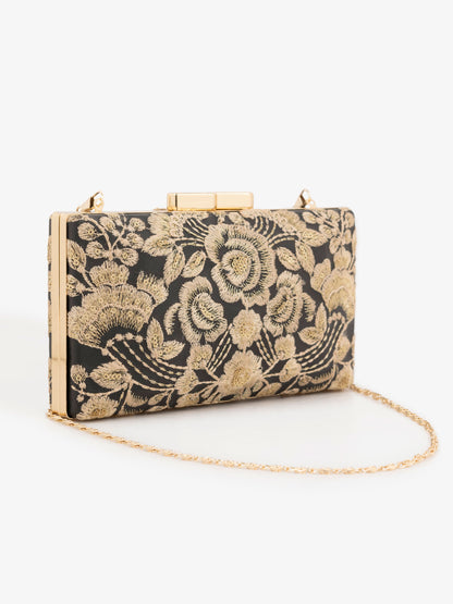 Embroidered Clutch