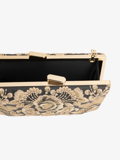 Embroidered Clutch